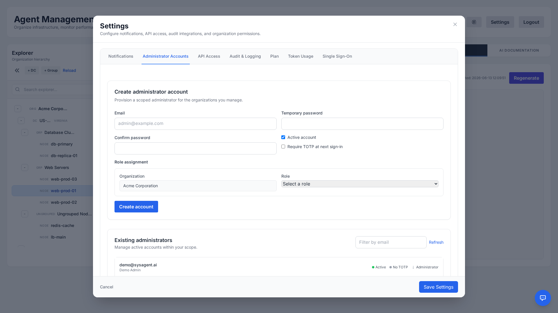 Administrator Accounts