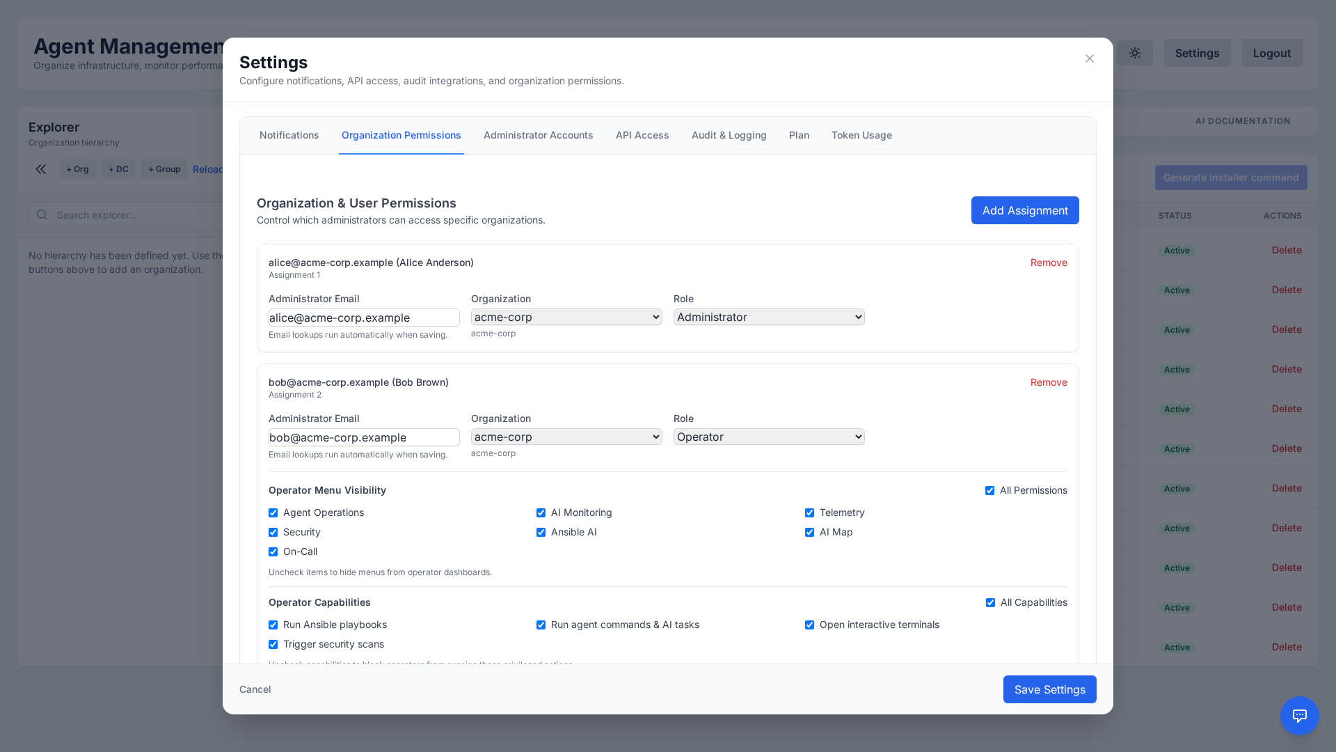 RBAC and Permissions